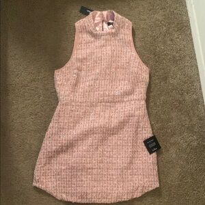 Lulu's Multicolor Tweed Dress